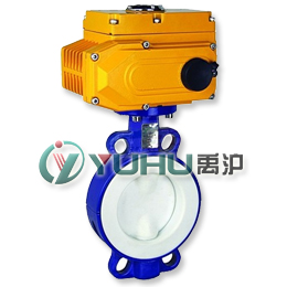 D971F46對(duì)夾式電動(dòng)襯氟蝶閥 D971F46對(duì)夾式電動(dòng)襯氟蝶閥