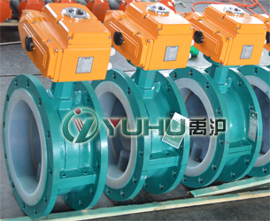 D941F46法蘭式電動(dòng)襯氟蝶閥 D941F46法蘭式電動(dòng)襯氟蝶閥